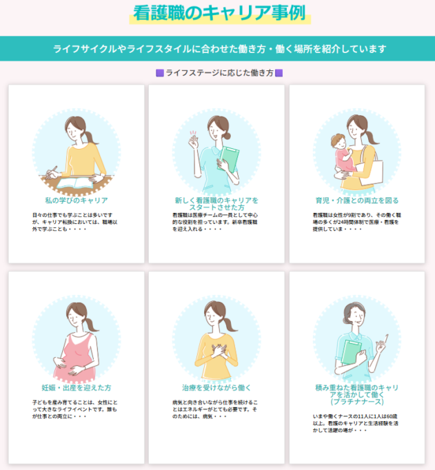 看護職のキャリア事例