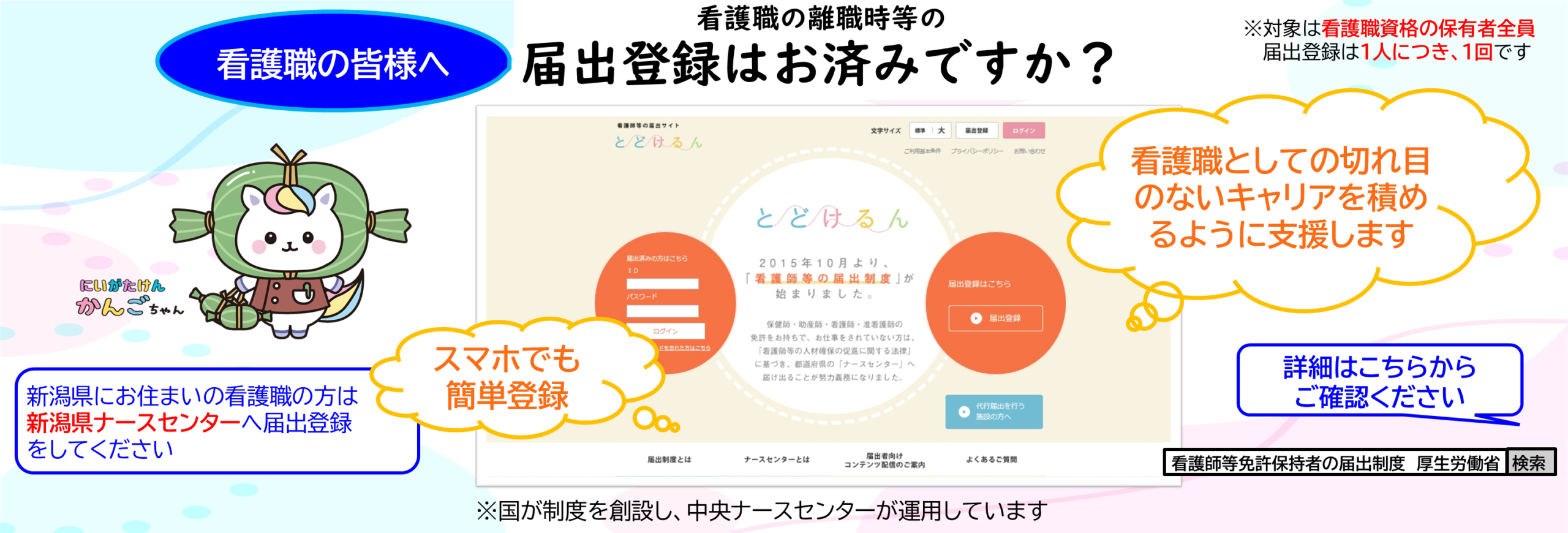 届け出制度について